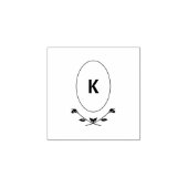 Tampons Encreurs Monogramme rose (Impression)