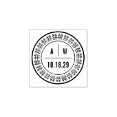 Tampons Encreurs Monogrammes et double Mariage chinois (Impression)