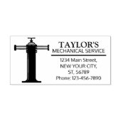 Tampons Encreurs Monographie mécanique personnalisable. "T" initial (Impression)