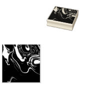 Tampons Encreurs motif abstrait. (Tamponné)