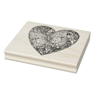 Tampons Encreurs Motif de coeur de papillon