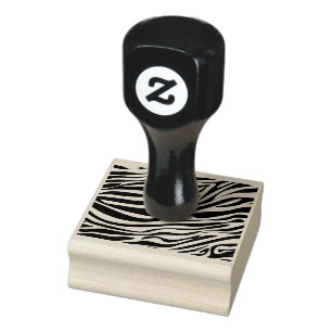 Tampons Encreurs Motif de rayures de zèbre de faune