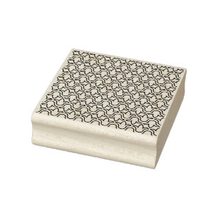 Tampons Encreurs Motif géométrique symétrique moderne floral de