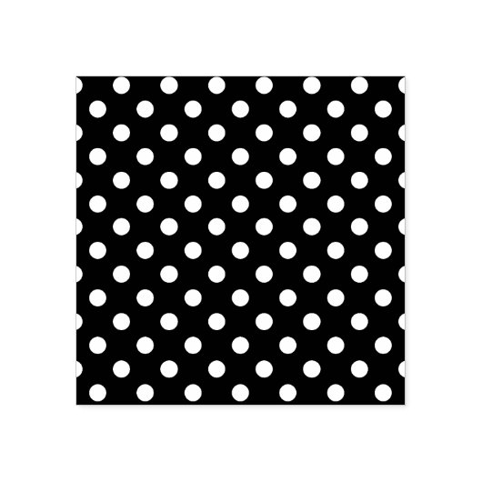 Tampons Encreurs Motif Polka Dot Imprimer Timbre En Caoutchouc (Impression)