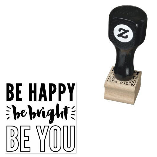 Tampons Encreurs MOTIVATION POSITIVE guillemets en lettres manuscri (Tamponné)