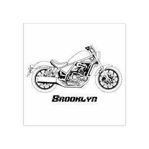 Tampons Encreurs moto de style croiseur cool