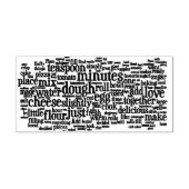 Tampons Encreurs Mots culinaires Timer Cloud (Impression)