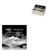 Tampons Encreurs Mountains Adventure commence Mariage Adresse de re (Tamponné)