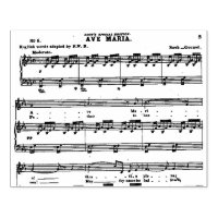 Musique Bach Gounod Ave Maria Vocal