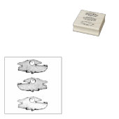 Tampons Encreurs Nager poissons heureux (Tamponné)