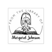 Tampons Encreurs Namaste Book From the Library Of, (Impression)