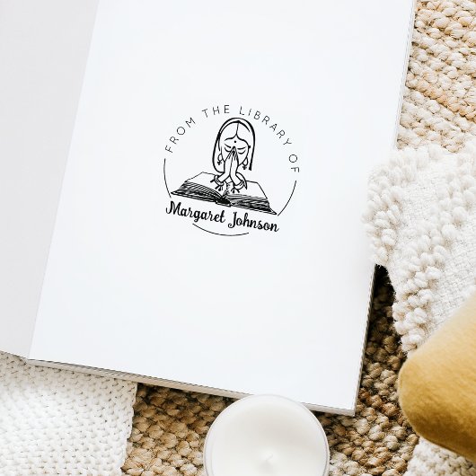 Tampons Encreurs Namaste Book From the Library Of,