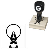 Tampons Encreurs Nativité Bleue Mère Marie et Bébé Jésus (Tamponné)