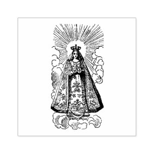 Tampons Encreurs Nativité de Vierge Marie béni