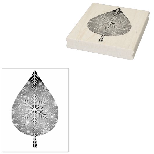 Tampons Encreurs Neige dorée (Tamponné)