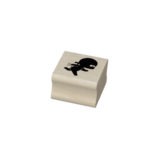 Tampons Encreurs Ninja minuscule exécutant 1x1 (Tampon)