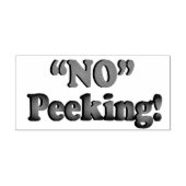 Tampons Encreurs No Peeking - Design de Noël (Impression)