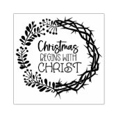 TAMPONS ENCREURS NOËL COMMENCE AVEC LE CHRIST (Impression)