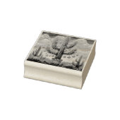 Tampons Encreurs Noël dans le désert Sud-Ouest Saguaro Cactus (Tampon)