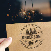 Tampons Encreurs Noël du Père Noël Wonderland