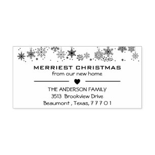 Tampons Encreurs Noël le plus joyeux de notre nouvelle adresse