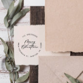 Tampons Encreurs Noël moderne élégant script minimal unique