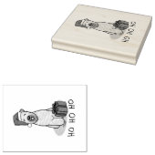 Tampons Encreurs Noël Père Noël Wheaten Terrier (blé 1b2) mignonne (Tamponné)