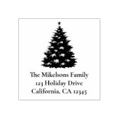 Tampons Encreurs Noël rustique bleu cosy (Impression)