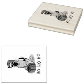 Tampons Encreurs Noël Santa Hat Allemand Berger Chien mignonne (Tamponné)