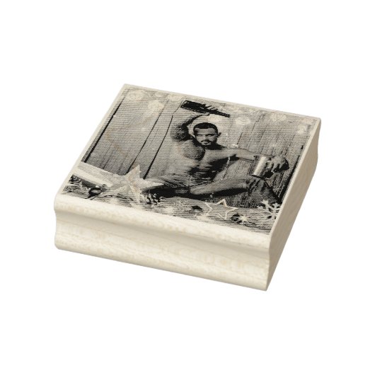 Tampons Encreurs Noël SlipperyJoe en or argent étoiles lumières hum (Tampon)