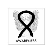 Tampons Encreurs Noeud de sensibilisation Ruban Angel Art Ink perso (Impression)