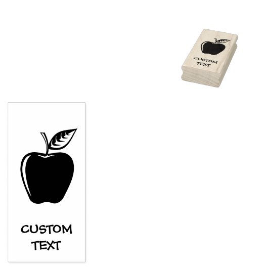 Tampons Encreurs Noir Apple (Tamponné)