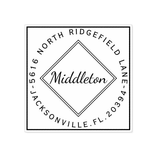 Tampons Encreurs Nom - Adresse (Impression)