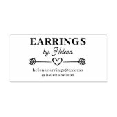 Tampons Encreurs Nom commercial Timbre en caoutchouc (Impression)