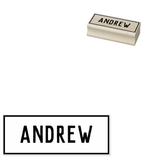 Tampons Encreurs Nom d'Andrew (Tamponné)