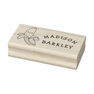 Tampons Encreurs Nom de Banana Kid's Cute Kawaii