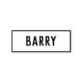 Tampons Encreurs Nom de Barry (Impression)