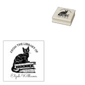 Tampons Encreurs Nom de calligraphie personnalisé, livre de chat de (Tamponné)