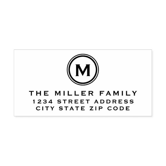 Tampons Encreurs Nom de famille | Créez votre propre étiquette d'ad (Impression)