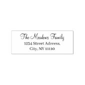 Tampons Encreurs Nom de famille Timbre en caoutchouc personnalisé 1 (Impression)