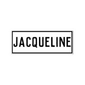 Tampons Encreurs Nom de Jacqueline (Impression)