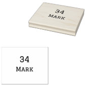 Tampons Encreurs nom de l'équipe ajouter nom du joueur date sports (Tamponné)