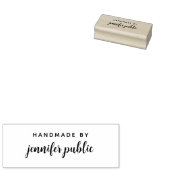 Tampons Encreurs Nom de script de typographie personnalisée fait à  (Tamponné)