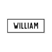 Tampons Encreurs Nom de William (Impression)