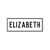 Tampons Encreurs Nom d'Elizabeth (Impression)