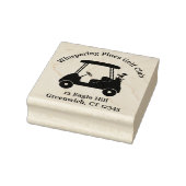 Tampons Encreurs Nom du club de logos du Golf Cart (Tampon)