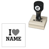 Tampons Encreurs Nom du coeur (Tamponné)