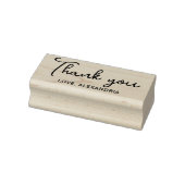 Tampons Encreurs Nom du Merci de script - Timbre auto-encastré (Tampon)