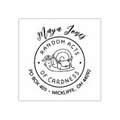 Tampons Encreurs Nom du script Actes aléatoires de carnage Adresse  (Impression)