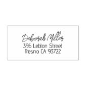 Tampons Encreurs Nom du script d'adressage élégant (Impression)